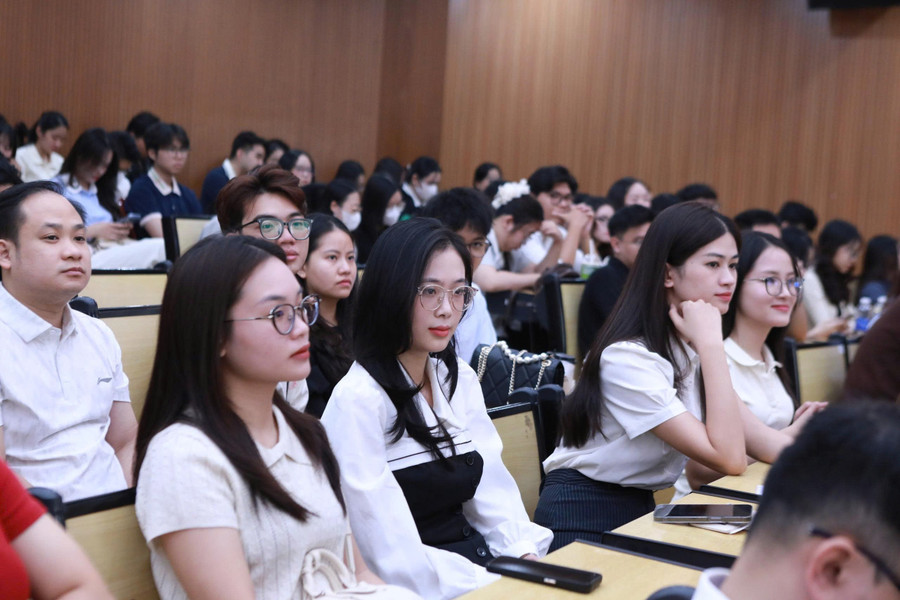 Học viện Tài chính hiện có quy mô đào tạo khoảng 40.000 người học. Ảnh: Đình Tuệ. tai-chinh-2.jpg