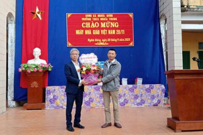 Trường THCS Nghĩa Trung – Chào mừng ngày Nhà giáo Việt Nam 20/11/2025