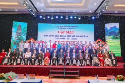 Sở Giáo dục và Đào tạo tổ chức gặp mặt Kỷ niệm 43 năm ngày Nhà giáo Việt Nam