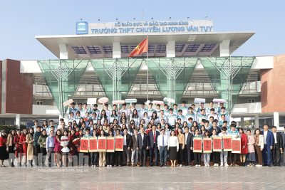 71/82 học sinh Ninh Bình đoạt giải tại kỳ thi chọn học sinh giỏi Quốc gia năm học 2023-2024