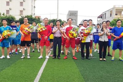 Công đoàn ngành Giáo dục giải bóng đá giao hữu giữa các CĐCS trực thuộc