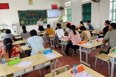 Gặp mặt cha mẹ học sinh đầu năm học đồng hành- sẻ chia