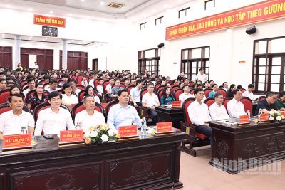 Thành phố Tam Điệp biểu dương, khen thưởng thành tích học sinh giỏi, học sinh năng khiếu năm học 2024-2025