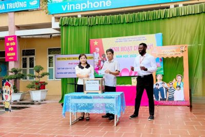 Thầy, trò Trường Tiểu học Lê Hồng Sơn, Phường Nam Định phát động ủng hộ đồng bào vùng lũ – chung tay khắc phục hậu quả cơn bão số 10 gây ra