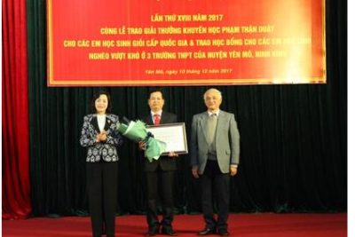 Trao giải thưởng Sử học Phạm Thận Duật