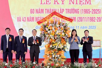 Trường THPT Gia Viễn B kỷ niệm 60 năm ngày thành lập