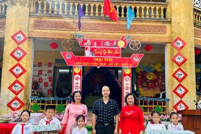 Trường Tiểu học Cổ Lễ tổ chức Tết Trung thu 2025: Sân chơi bổ ích, đậm đà bản sắc dân tộc